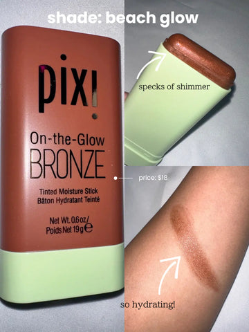 original pixi On-the-Glow Bronze shade :beach glow